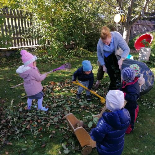 Gartenarbeit