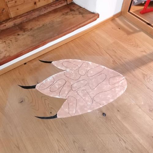 Dinosaurierfußabdruck 