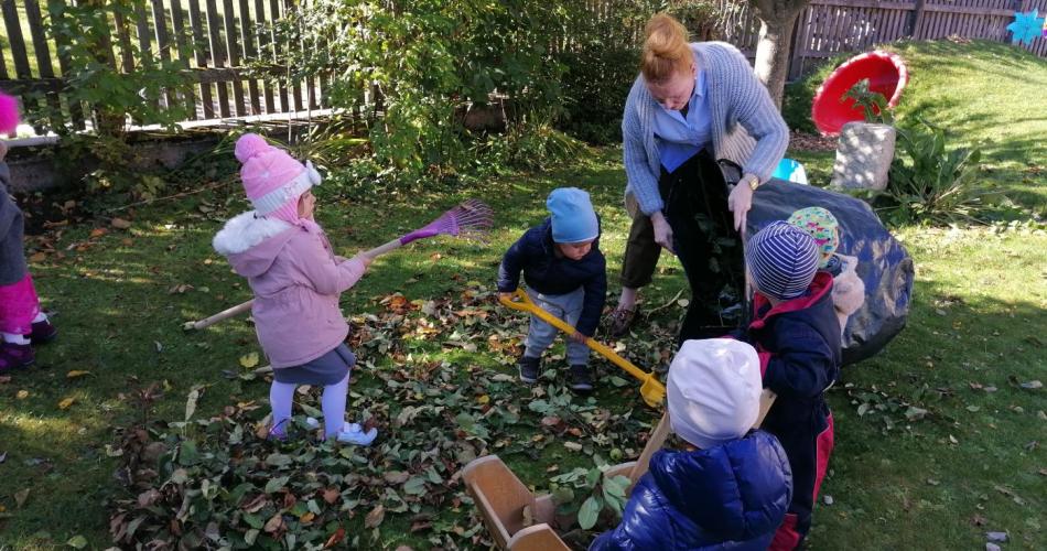 Gartenarbeit